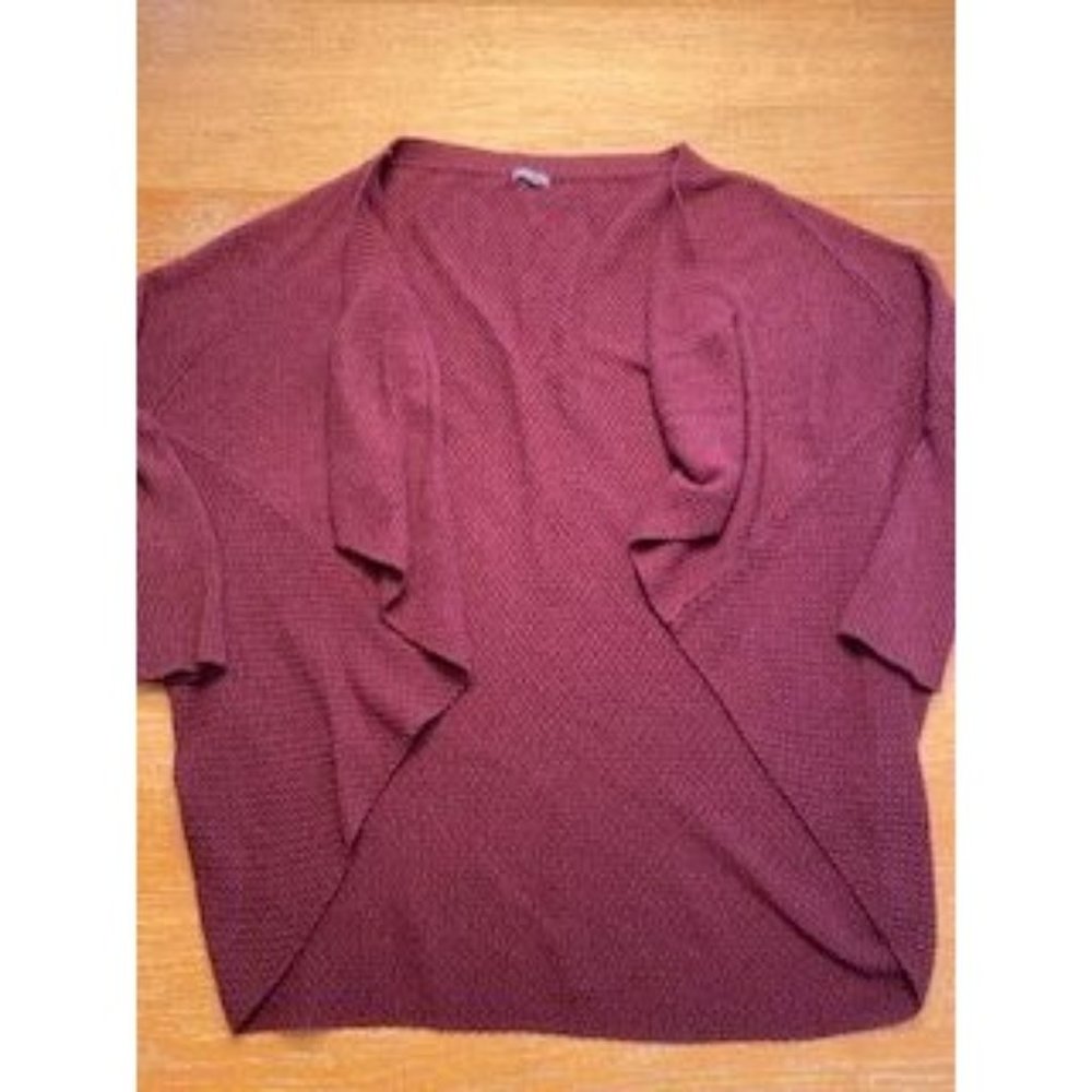 Charlotte Russe Burgundy Cardigan-M/L